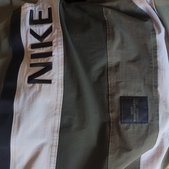 Nike NSW Utility Woven Cargo Hype Hike Jacket GREEN BLACK - Picture 5 of 6